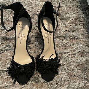Jessica Simpson black heels